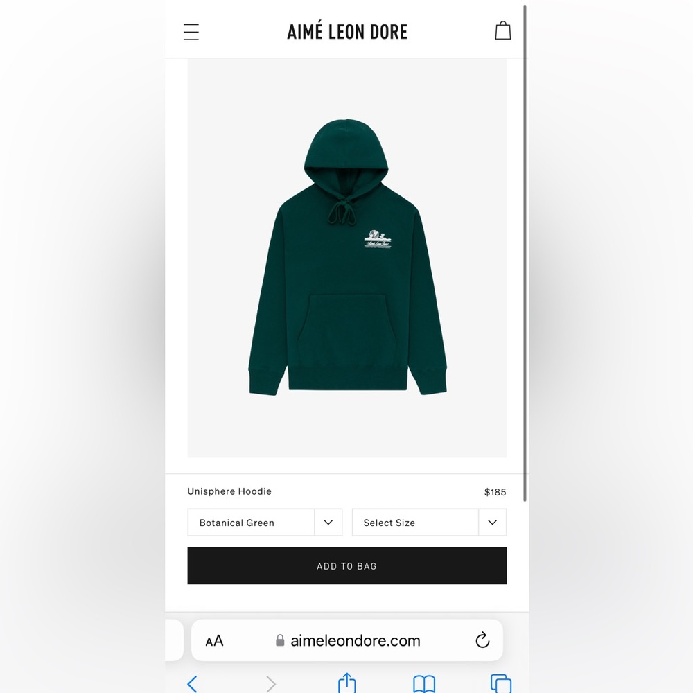 Aime Leon Dore Unisphere Hoodie